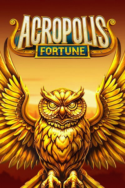 Spelplaatje van Acropolis Fortune met Griekse zuilen