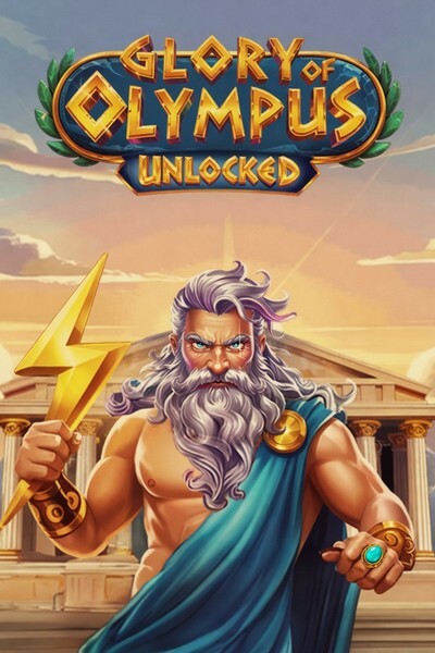 Omslag van Glory of Olympus Unlocked met Griekse goden