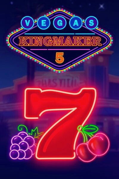 Spelcover van Vegas Kingmaker 5 met een Las Vegas-sfeer