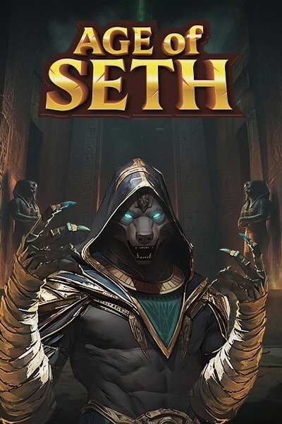 Cover van de gokkast Age Of Seth, een Egyptisch godenthema