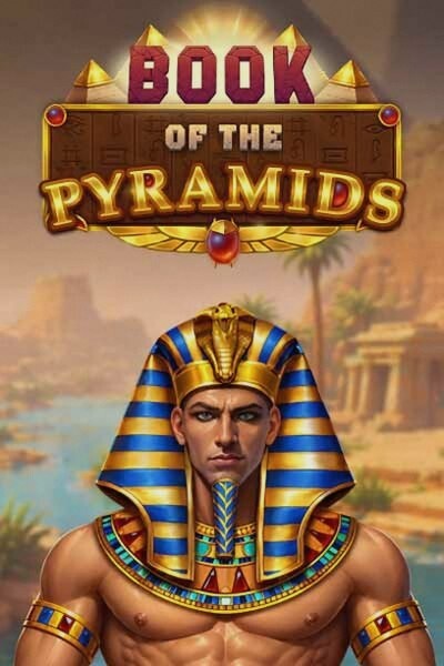Kaft van de slot Book of the Pyramids met piramiden