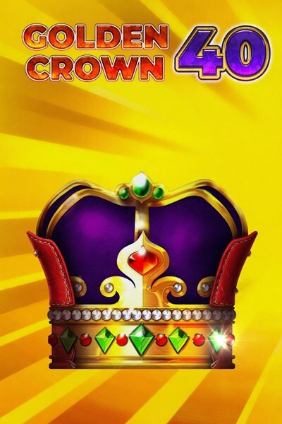 Omslag van de gokkast Golden Crown 40 in de lobby van Kingmaker